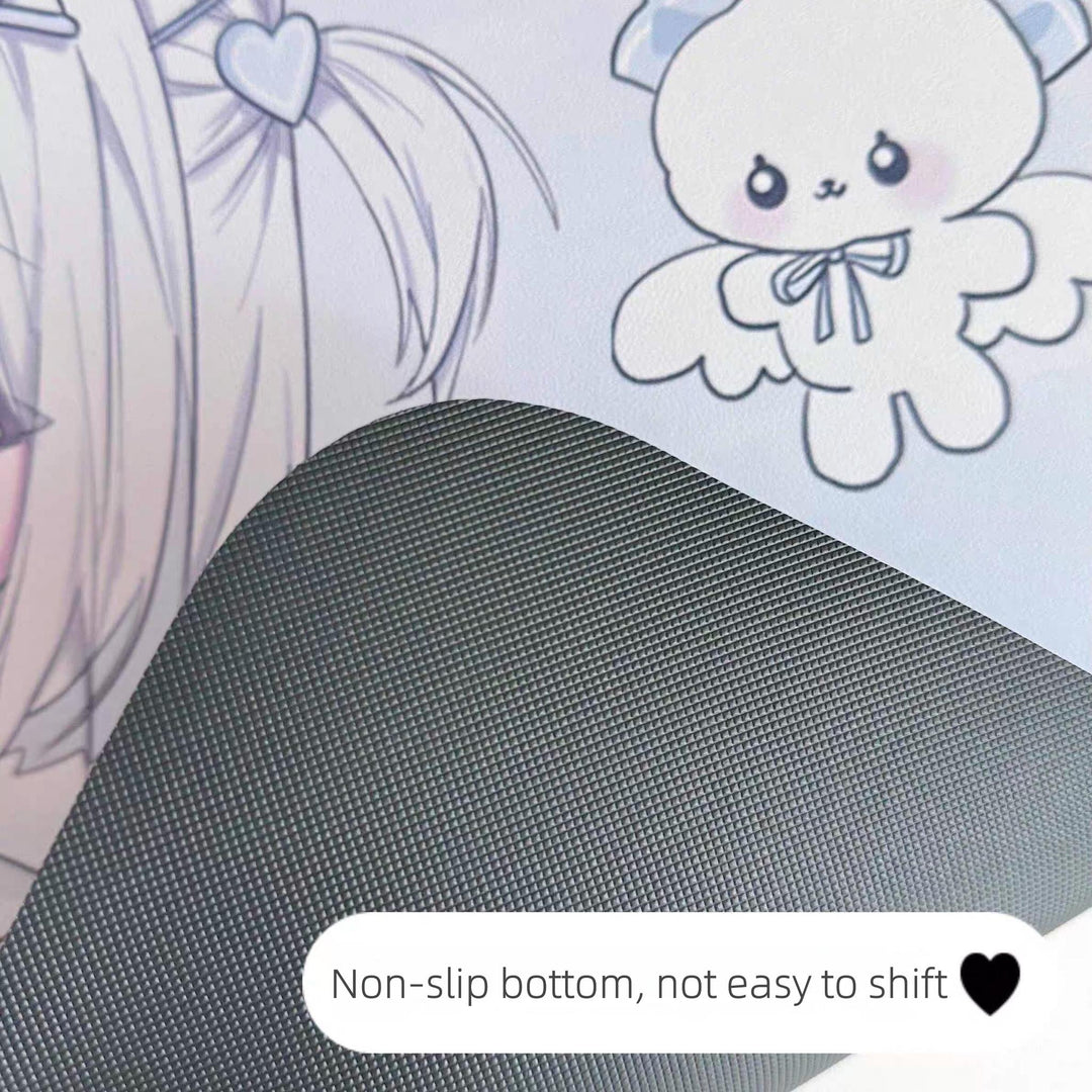 Tenshi Kaiwai Desk Pad Blue Anime Print PU Mouse Pad 41620:709818