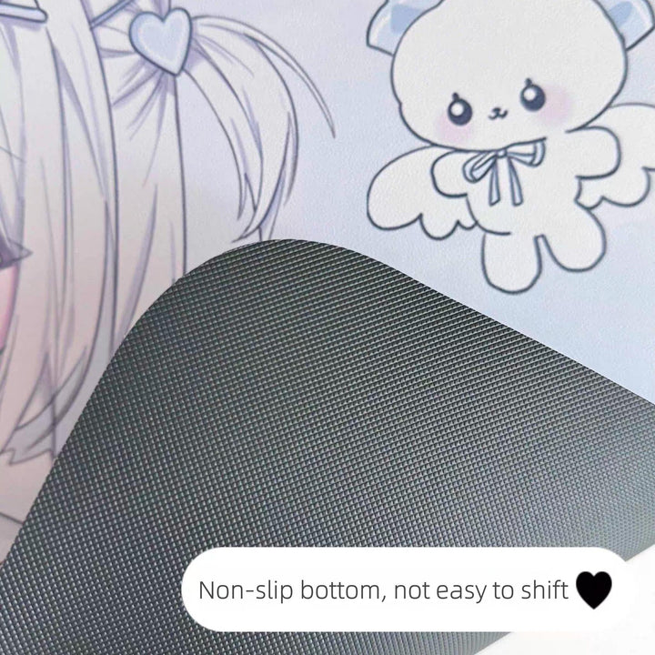Tenshi Kaiwai Desk Pad Blue Anime Print PU Mouse Pad 41620:709818