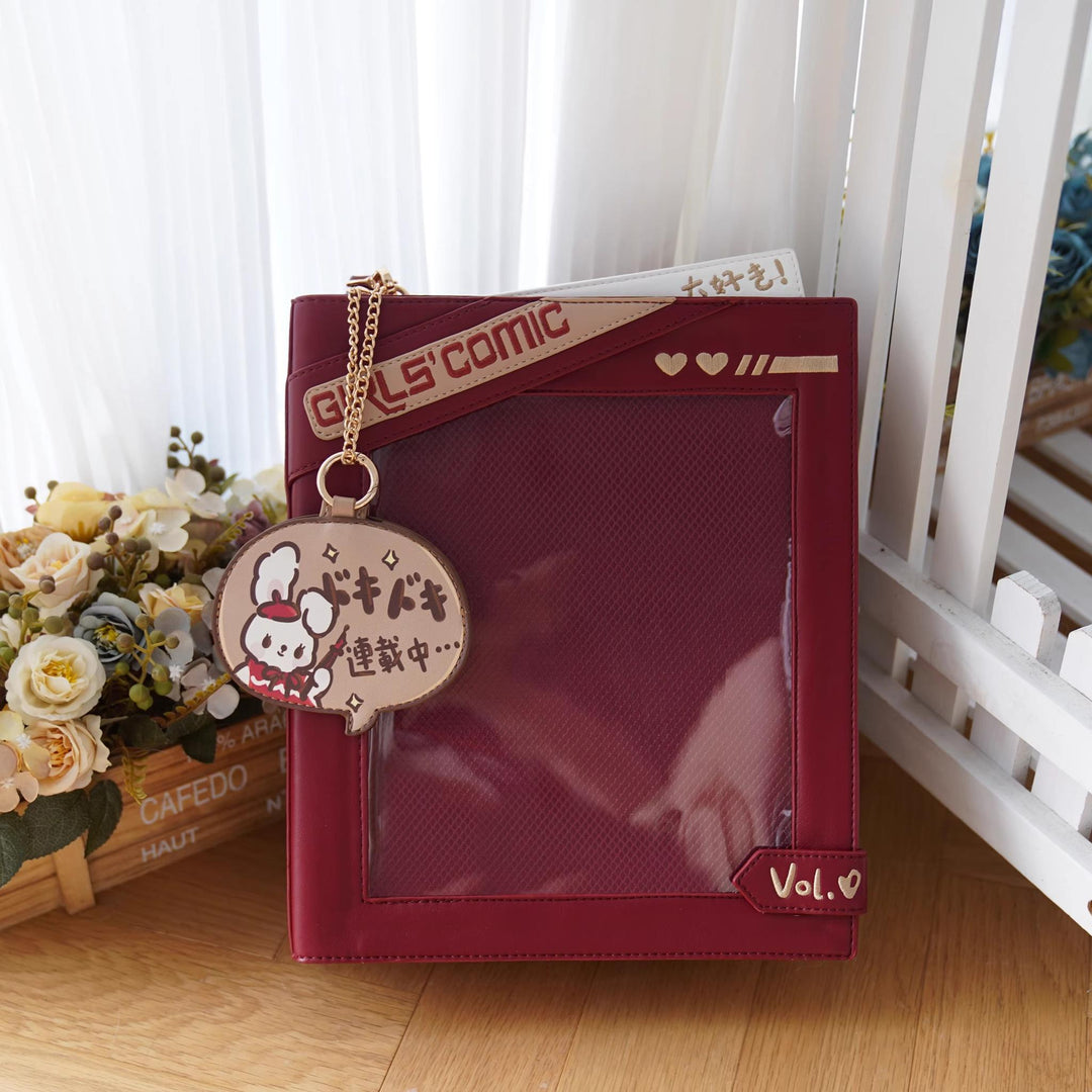 Kawaii Ita Bag Crossbody Bag Book-shaped Bag 40112:670836