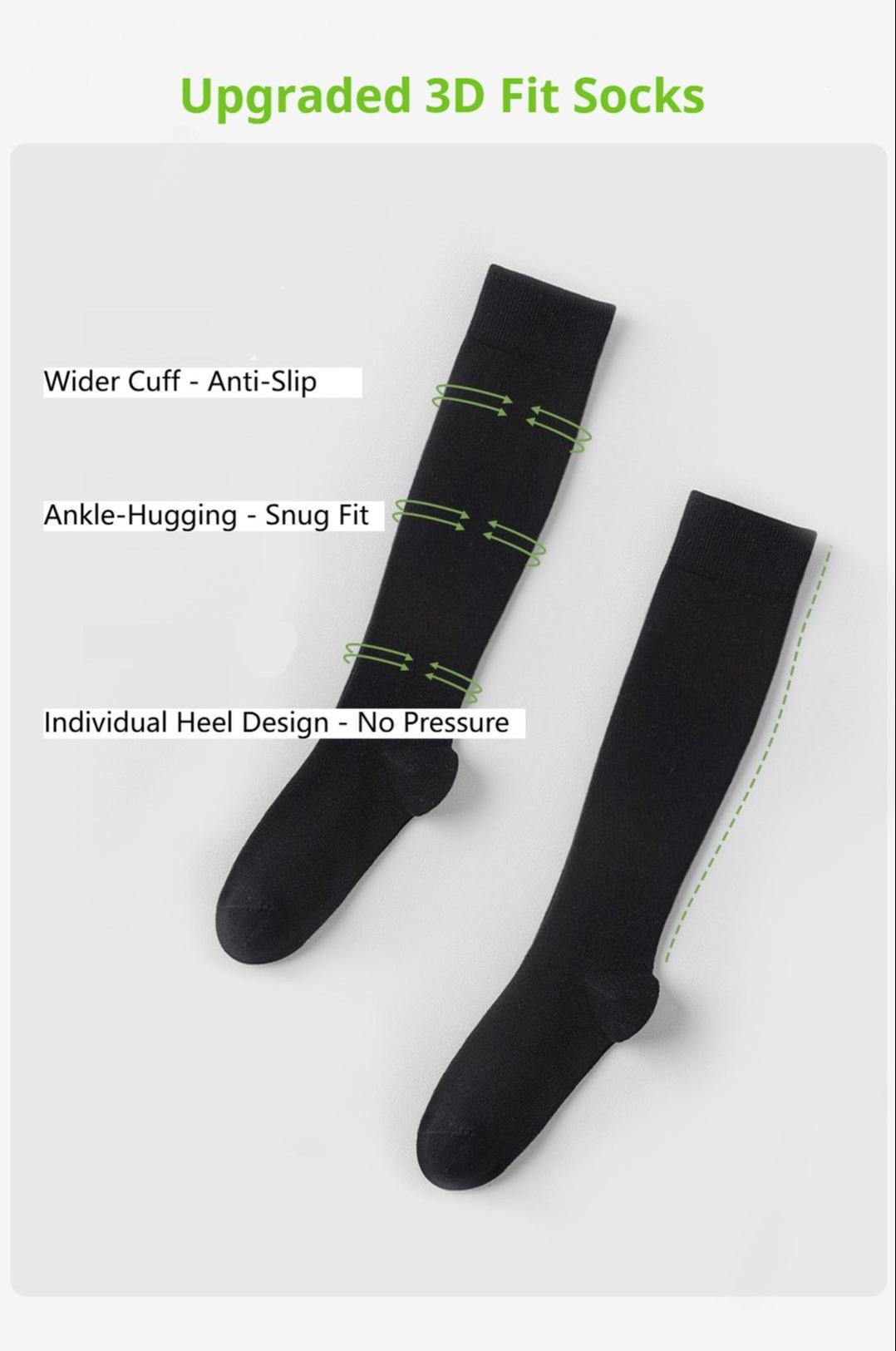 JK Uniform Cotton Socks with Compression Fit and Different Length 42659:751029