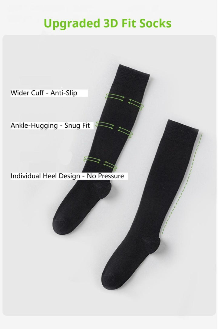 JK Uniform Cotton Socks with Compression Fit and Different Length 42659:751029