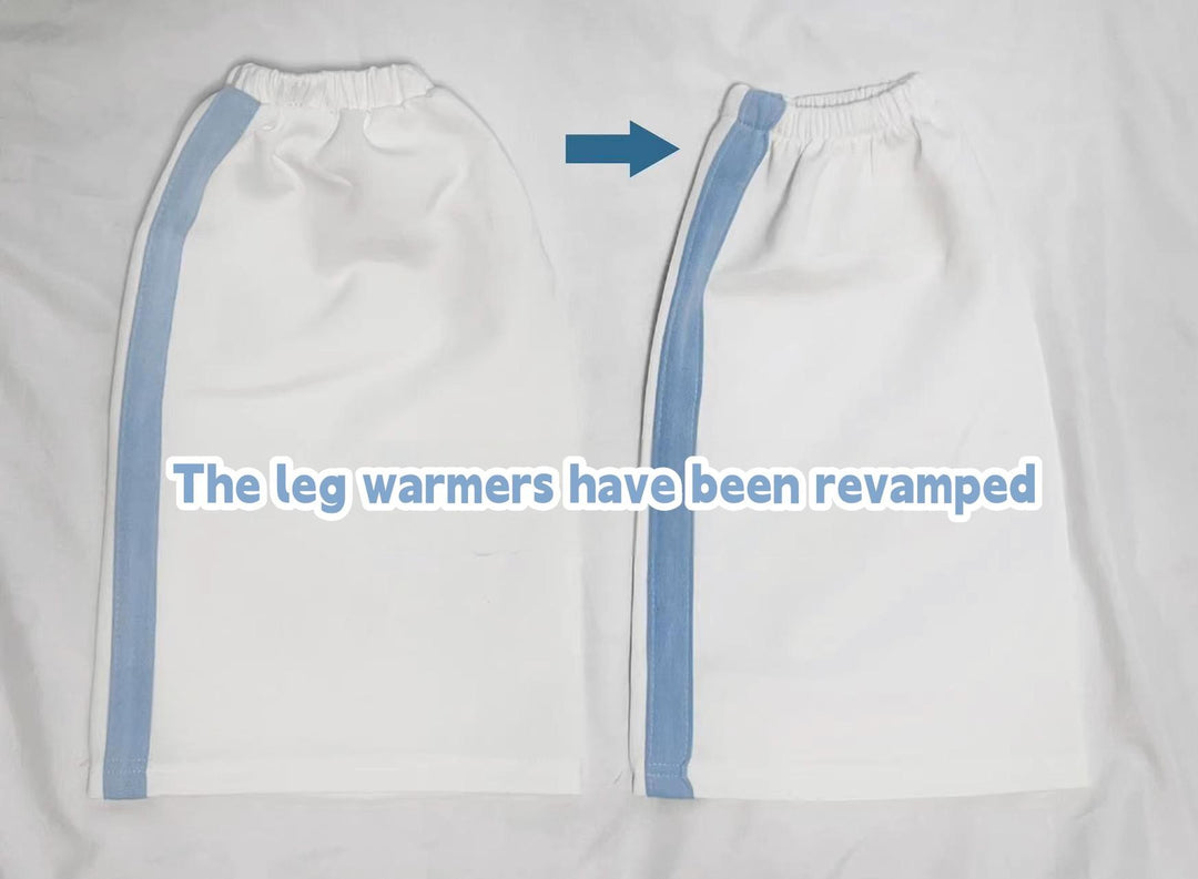 Tenshi Kaiwai Shorts White Black Bi Color Shorts Set 37680:612322