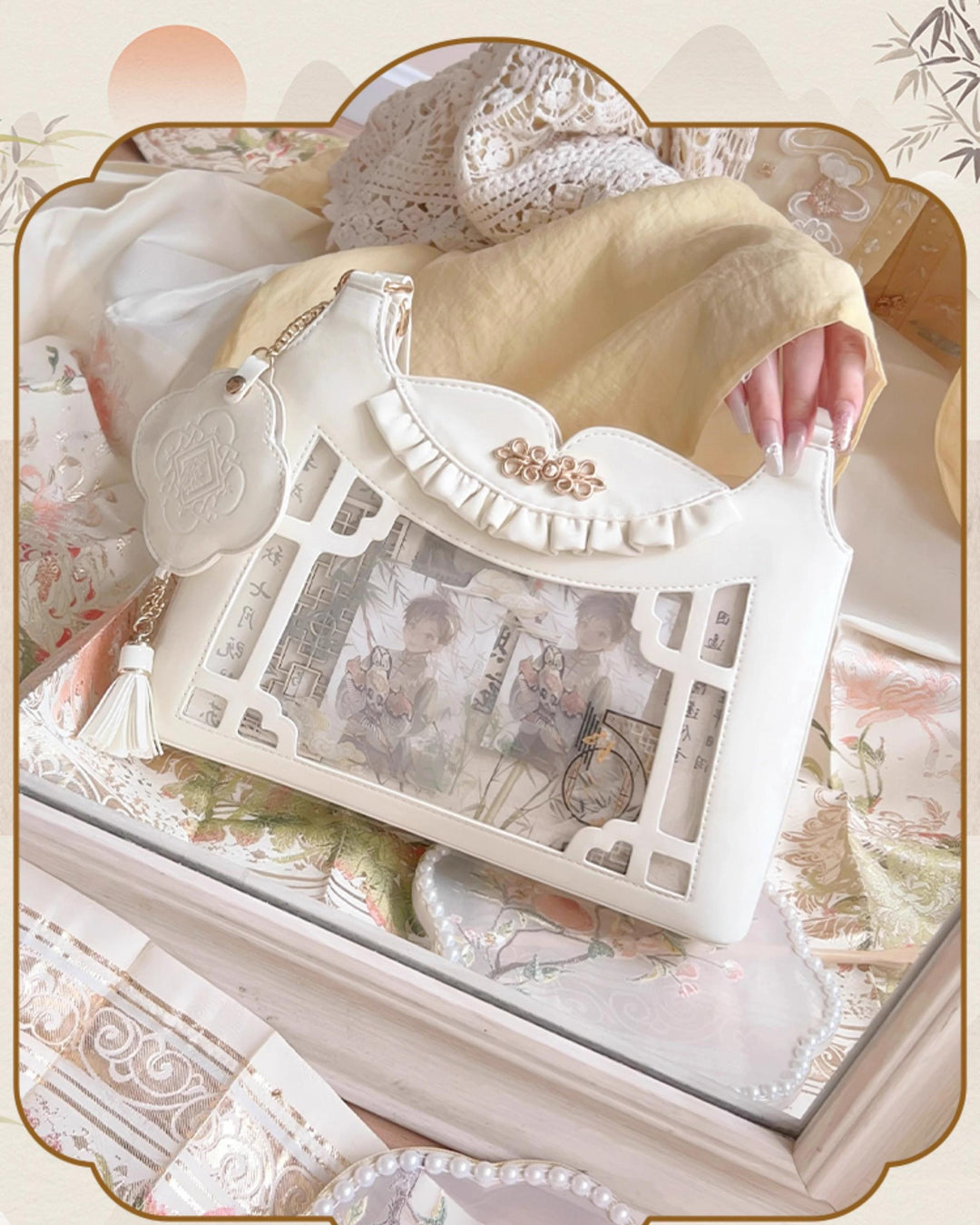 Chinese Style Ita Bag Single Shoulder Bag Multi-color Bag 40116:662374