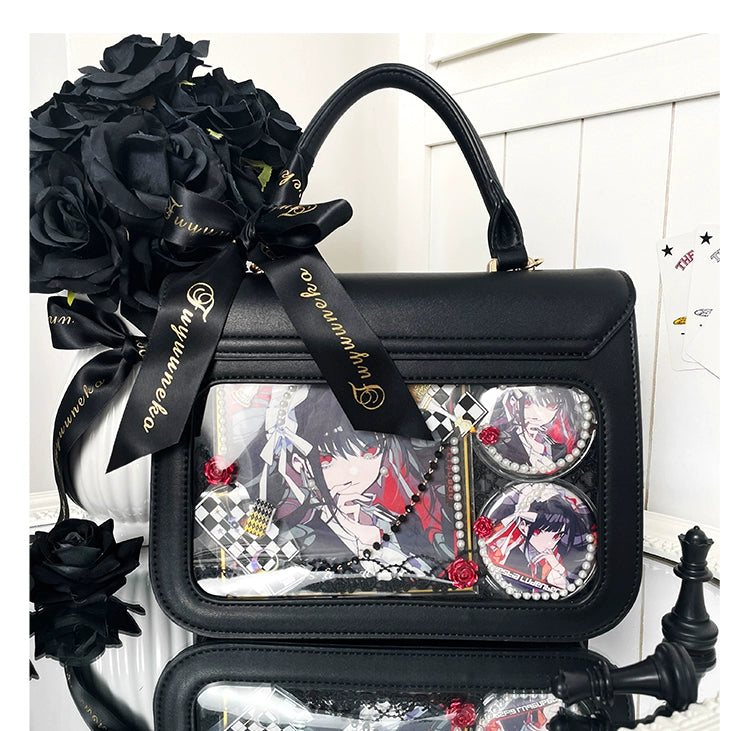 Lolita Ita Bag, Clear Window & Removable Strap, Mirrorland Alice Series 43237:770752