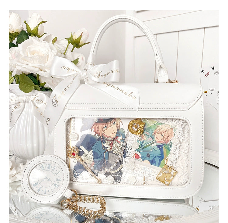 Lolita Ita Bag, Clear Window & Removable Strap, Mirrorland Alice Series 43237:770730