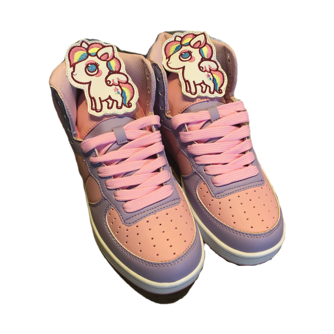 Fairy Kei High Top Shoes Sneakers 31728:372846 31728:372846