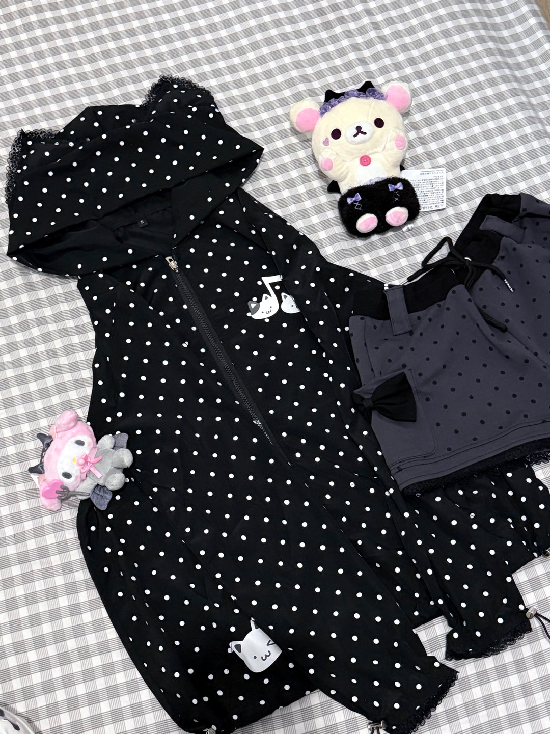 Kawaii Coat Sun-protective Jacket with Cat-Eared Hood 42805:753977