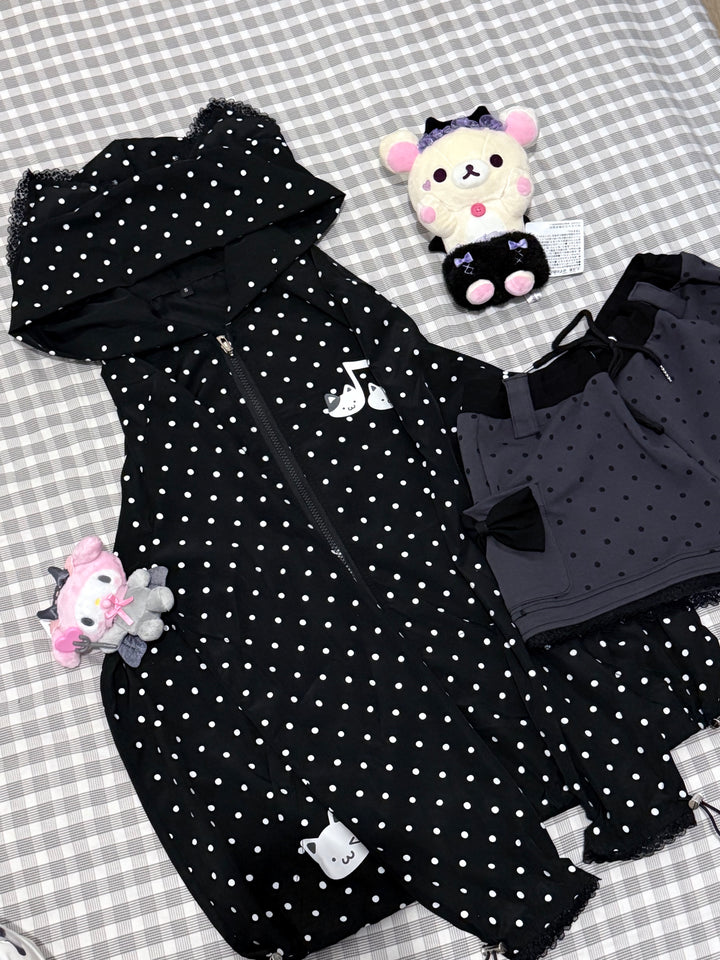 Kawaii Coat Sun-protective Jacket with Cat-Eared Hood 42805:753977