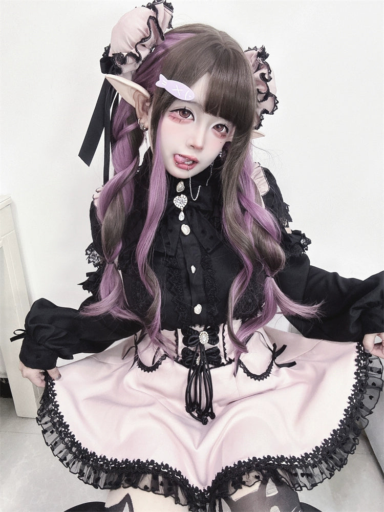 Jirai Kei Headdress With Panda Chinese style Hair Clip 36988:558256