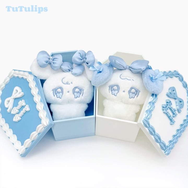 Water Blue Tenshi Kaiwai Puppy/Bunny Plush Doll And Keychain 43027:764243