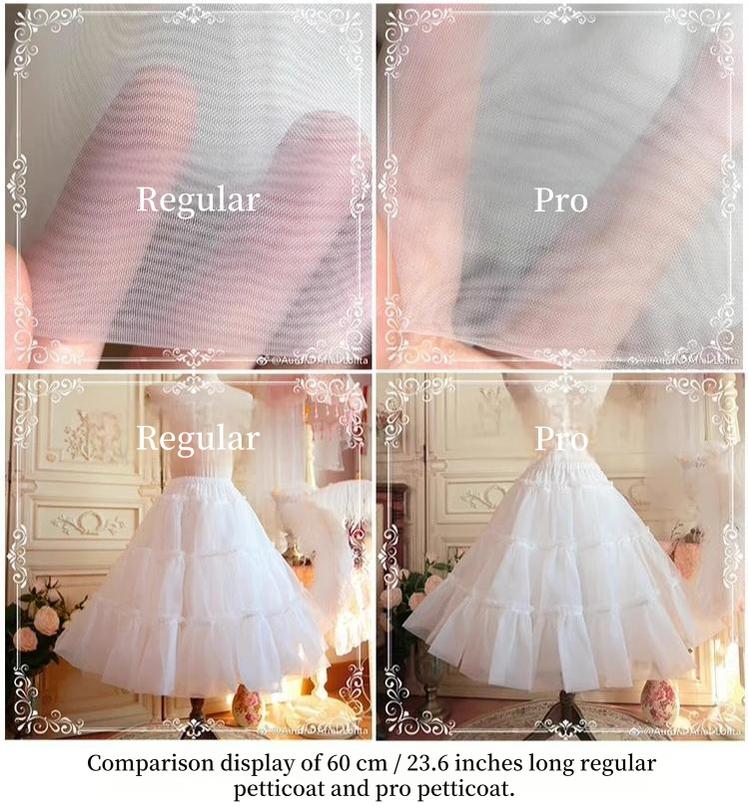 Lolita Petticoat 45CM Puffy Petticoat A Line Petticoat 41006:684746