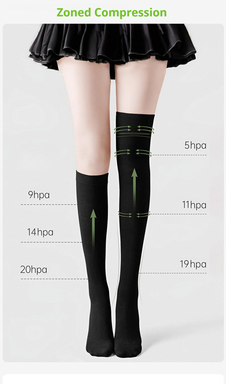 JK Uniform Cotton Socks with Compression Fit and Different Length 42659:751023