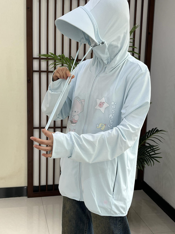 Kawaii UV Protection Jacket Long Sleeves Sun-proof Coat 35694:499624 35694:499624