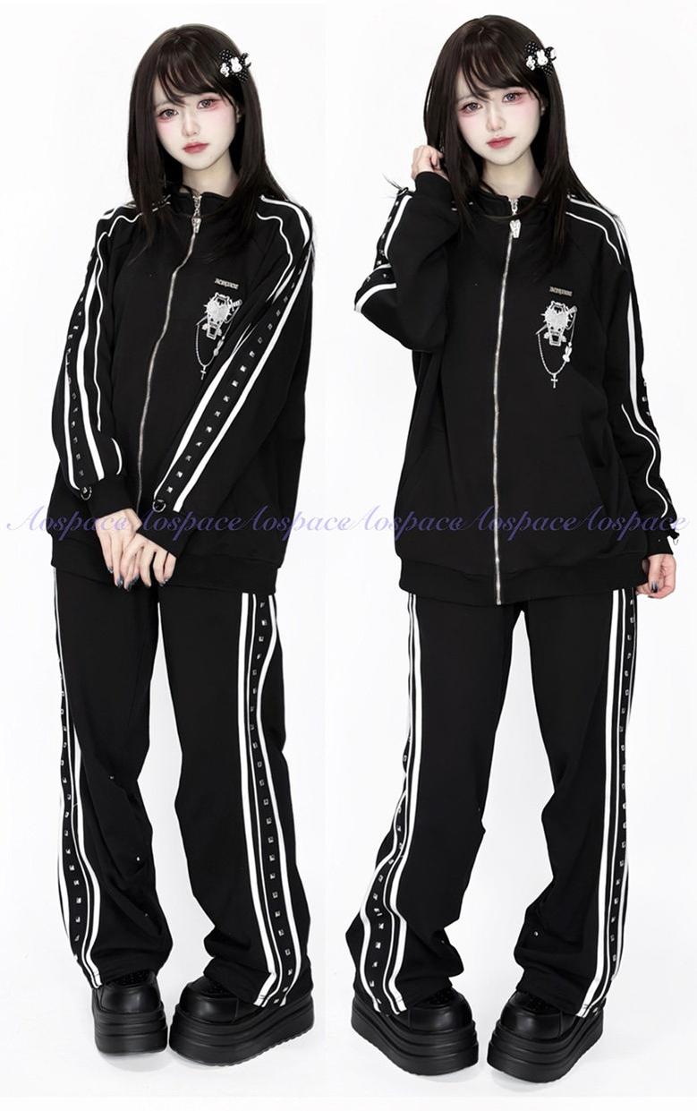 Subculture Jacket Outfit, Side Pockets 44483:816715