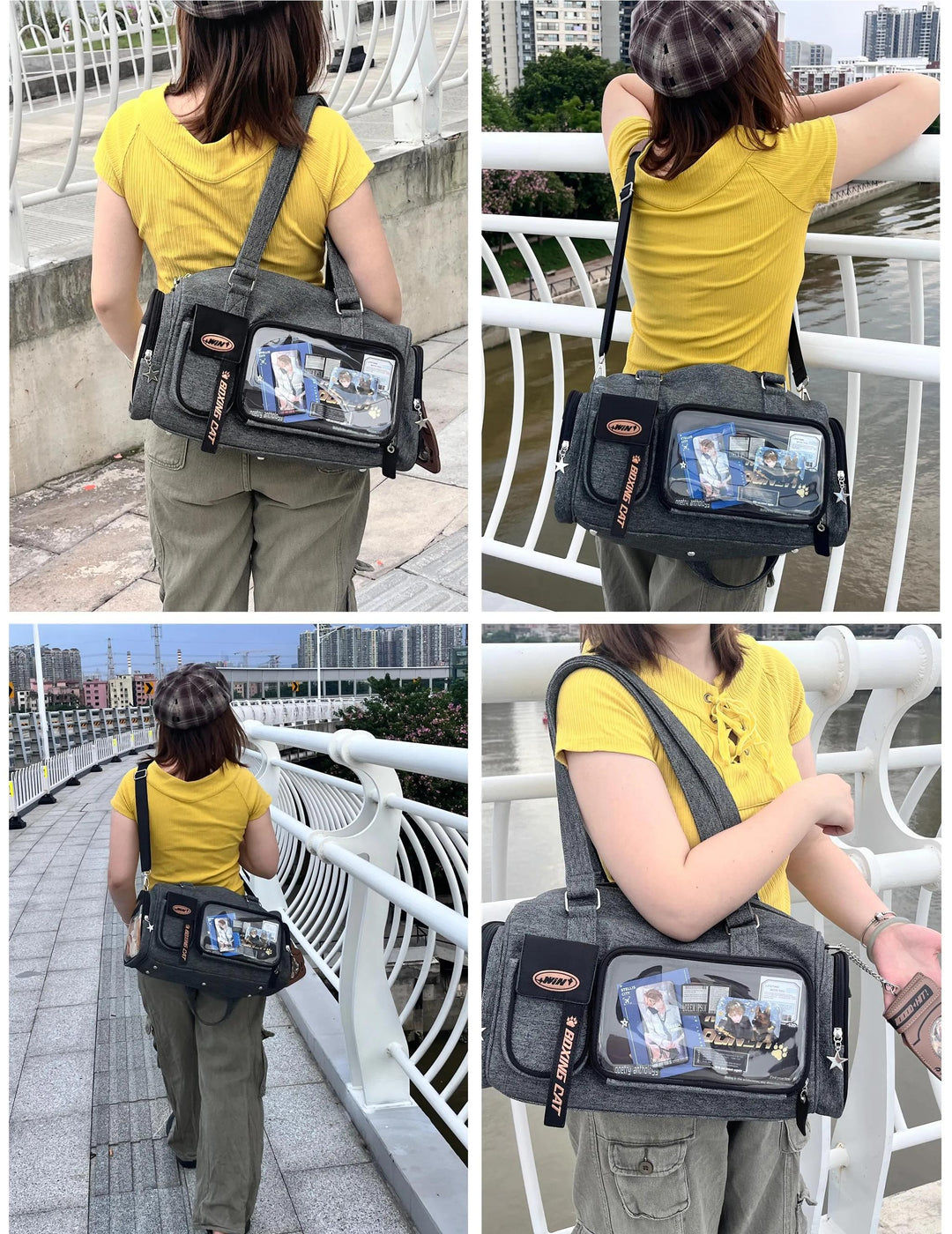 Large Capacity Itabag, Multiple Carrying Styles 45412:847160