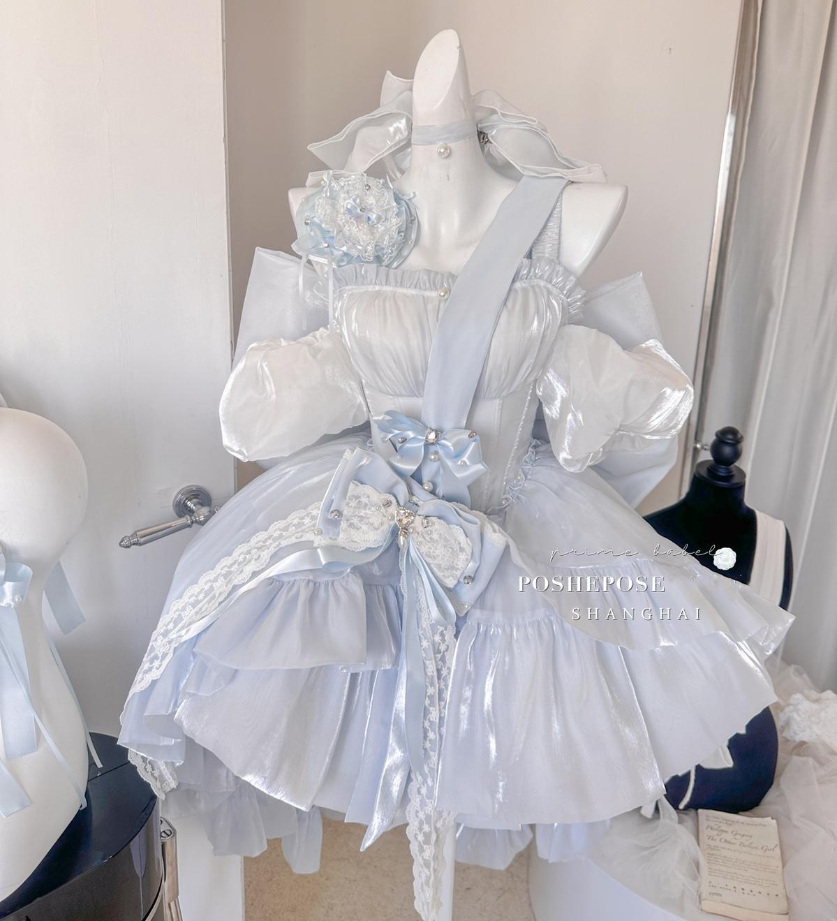 Lolita Dress Corset Dress Princess Vibe Dress Macaron Dress 36382:541862