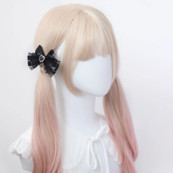 Lolita Headdress Jirai Kei Clips Letter Bow Hair Clips 22516:365098