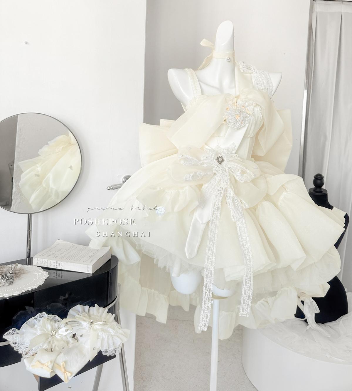 Lolita Dress Corset Dress Princess Vibe Dress Macaron Dress 36382:541784