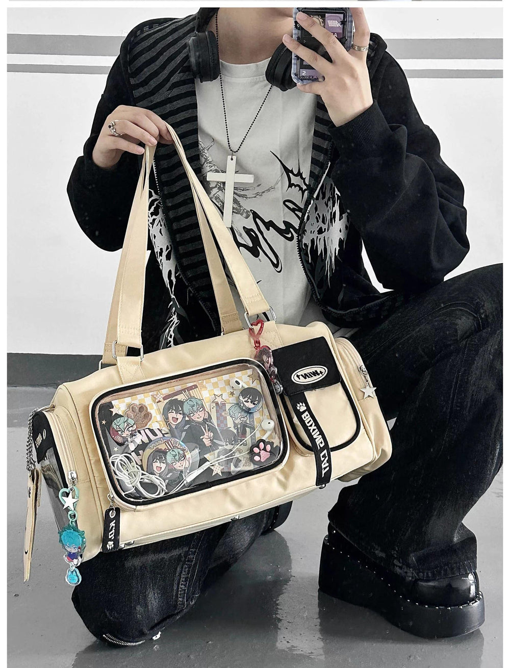 Large Capacity Itabag, Multiple Carrying Styles 45412:847131