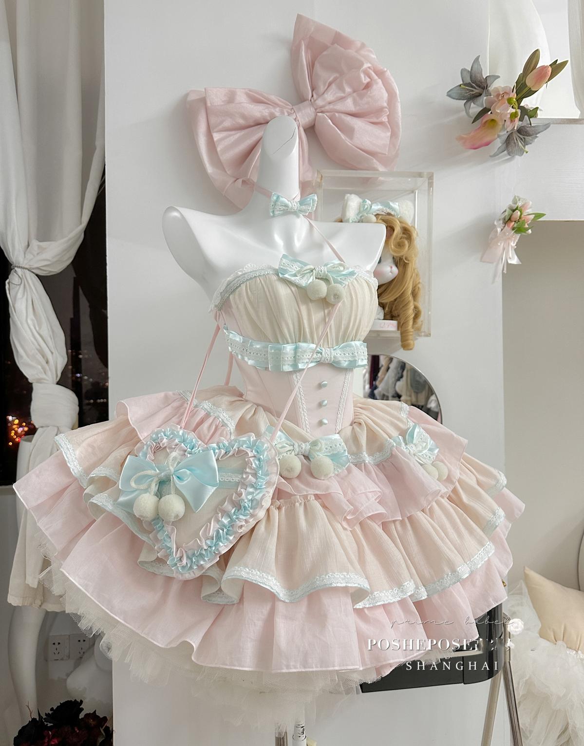 Lolita Petticoat Skirt White Multi-layer Pettipants 36394:549802