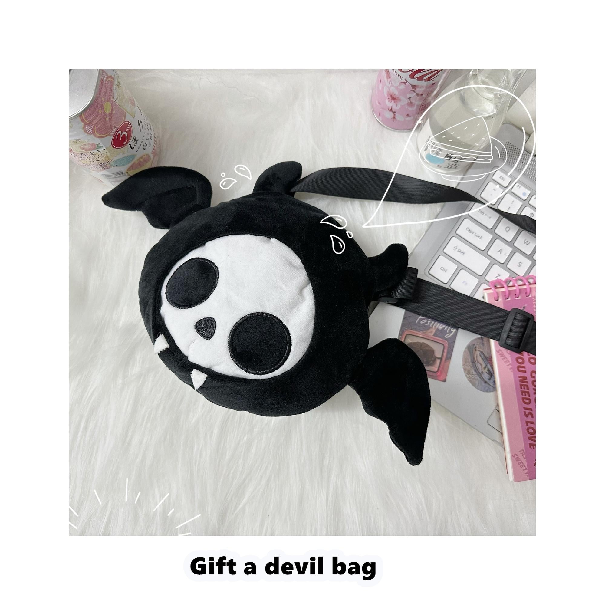 Plus Size Yami Kawaii Coat Winter Black Jacket Cotton Coat – Honey