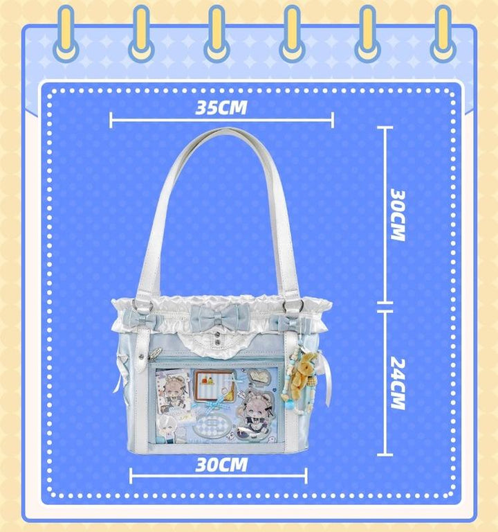 ACG Culture Satin Ita Bag Handle Bag With Removable Ribbon 43101:768465
