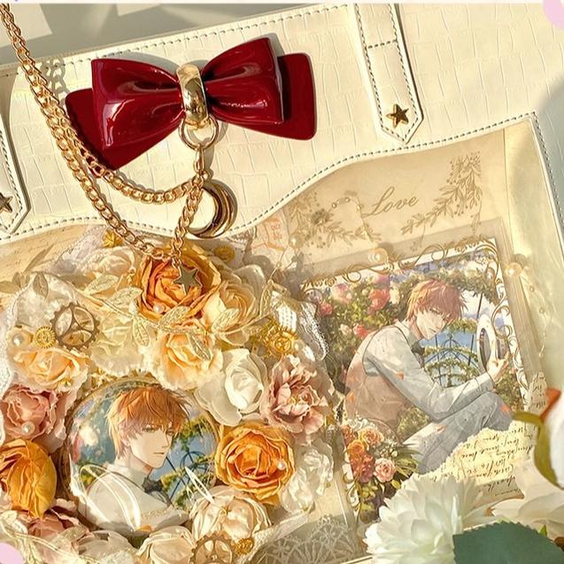 Kawaii Ita Bag Large Capacity Star Moon Shoulder Bag 40128:655396