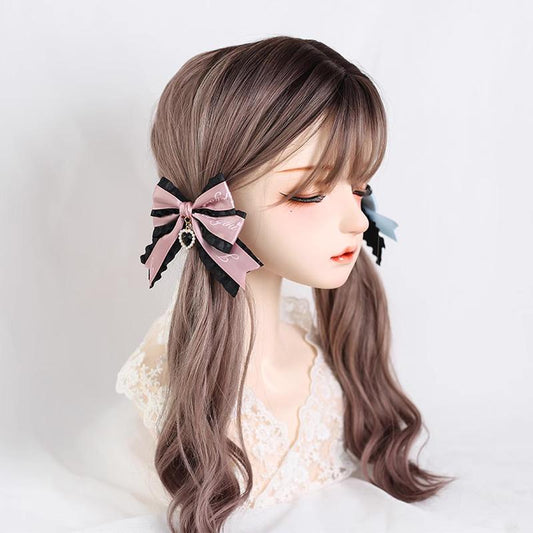 Jirai Kei Ribbon Bow Hair Pin Multicolor 22534:322466
