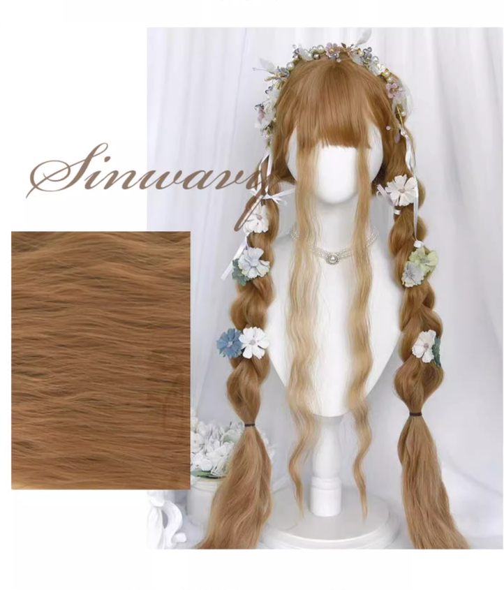 Lolita Wig Extra Long Curly Wig 100CM Multi-color 39342:627678