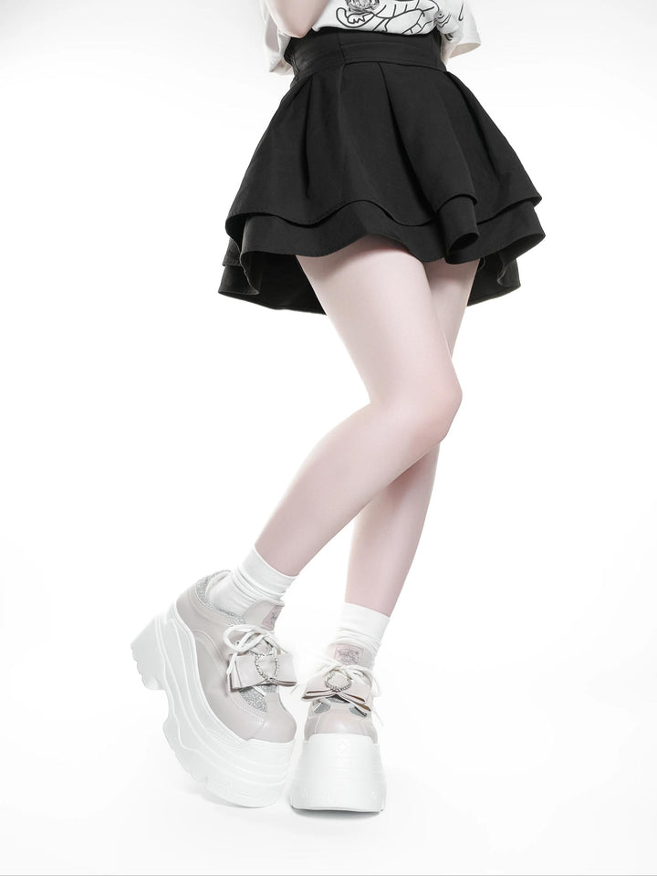 Jirai Kei Platform Shoes, Glitter Upper 45422:847977