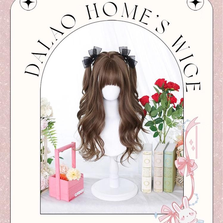 Lolita Wig Jirai Kei Long Wig JK Daily Curly Wig 35612:496124 35612:496124