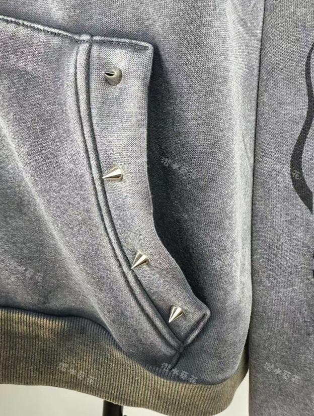 Gothic Winter Hooded Jacket, Fleece Lining 44148:798110