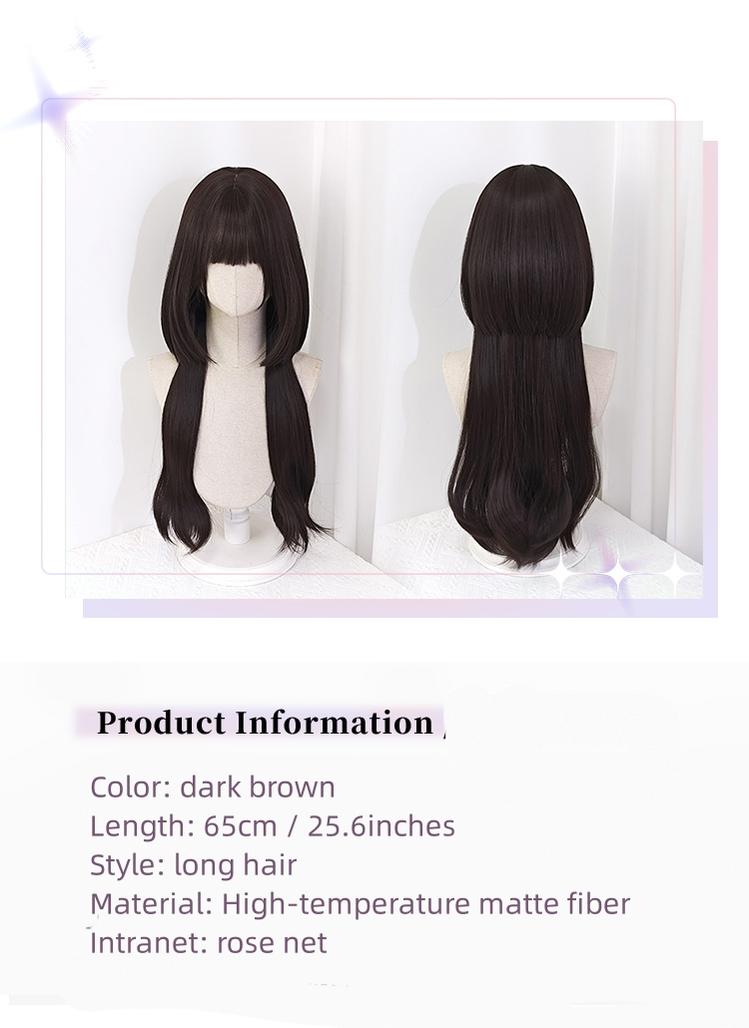 Jirai Kei Lolita Jellyfish Shape Dark Brown Wigs 22048:325286 22048:325286