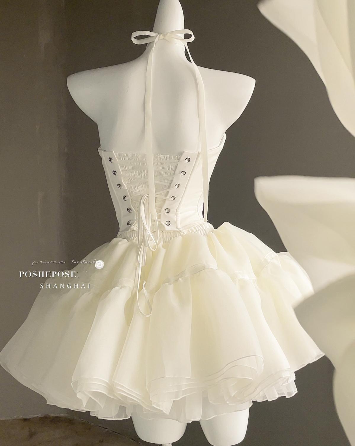 Pink Lolita Dress Corset Dress Princess Dress 36384:540856 36384:540856