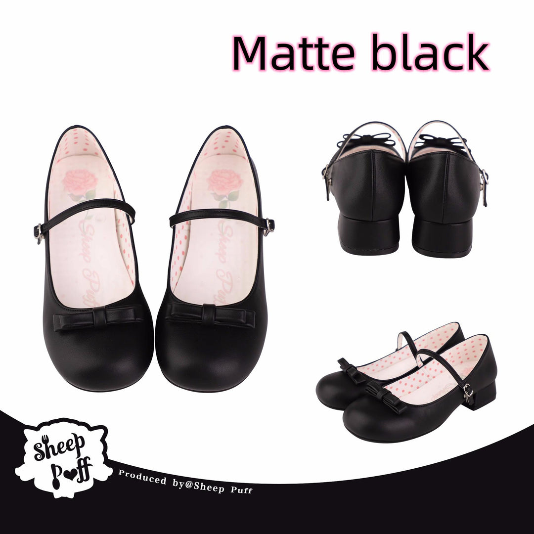 Kawaii Fashion Lolita Round-Toe Flat Shoes 13Colors 22822:330002 22822:330002