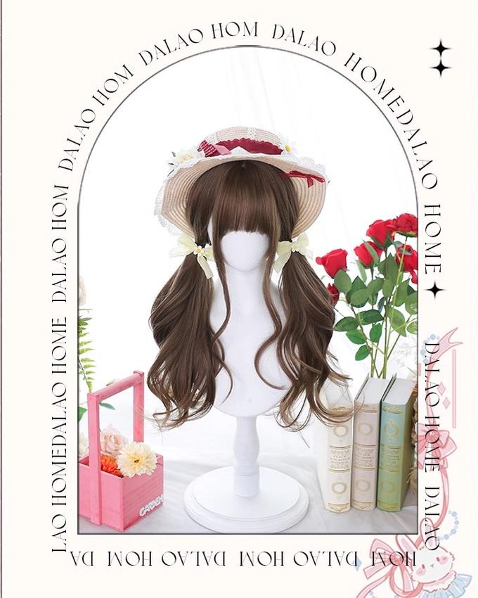 Lolita Wig Jirai Kei Long Wig JK Daily Curly Wig 35612:496118 35612:496118