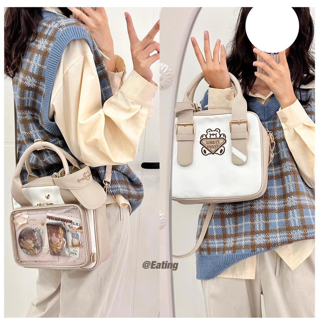 Kawaii Itabag Bear Crossbody Shoulder Backpack Multicolor 35280:492150 35280:492150