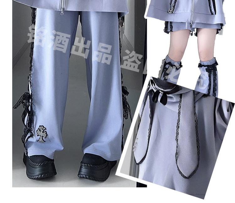 Subcul Jirai Zip-Up Hoodie, Rabbit Ear 44415:807790