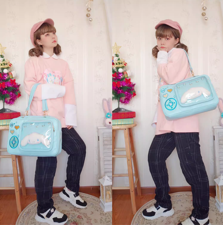 Lolita Ita Bag Kawaii Camera Shaped Shoulder Ita Bag 35774:543598