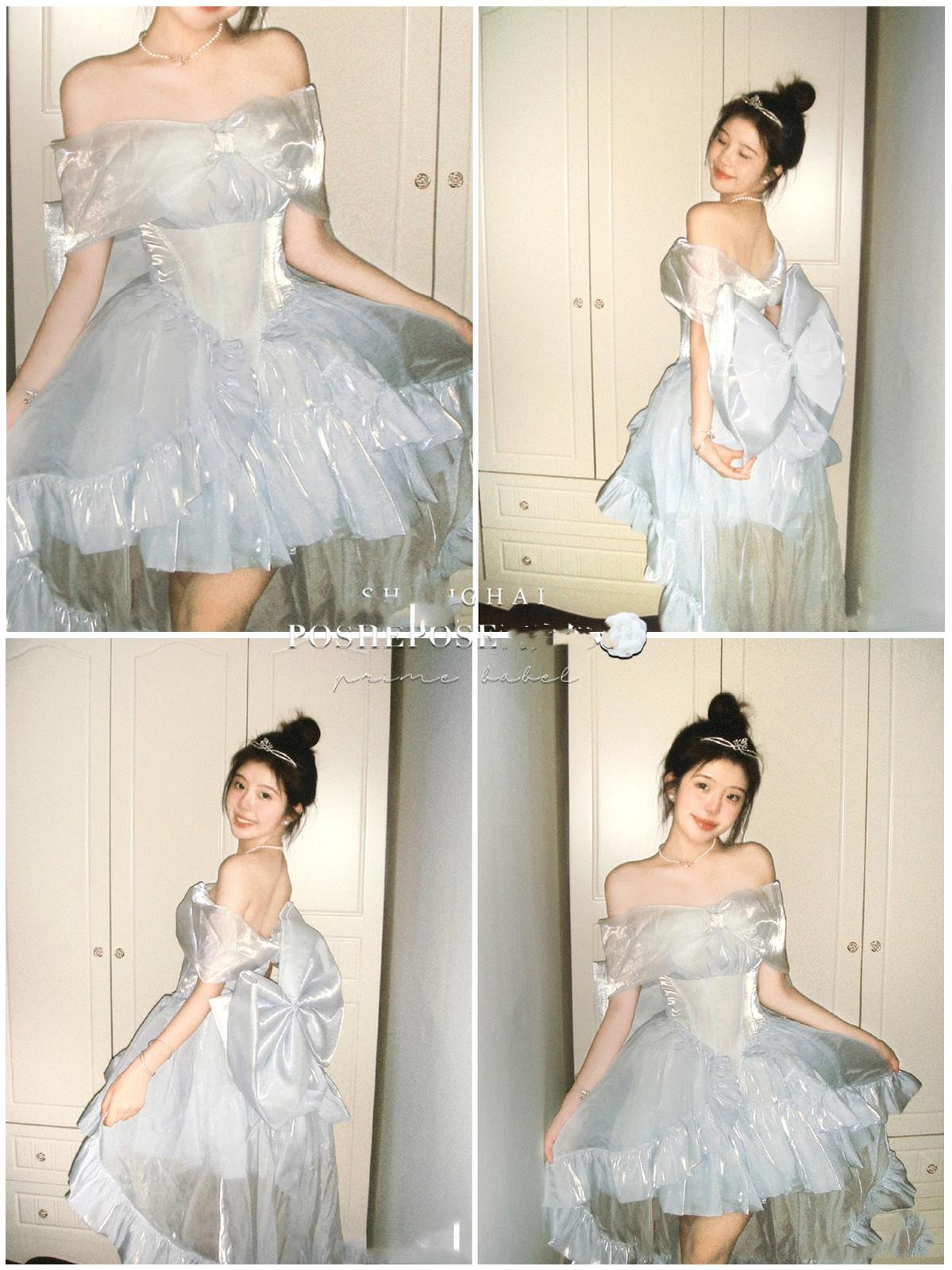 Lolita Dress Corset Dress Princess Vibe Dress Macaron Dress 36382:541820