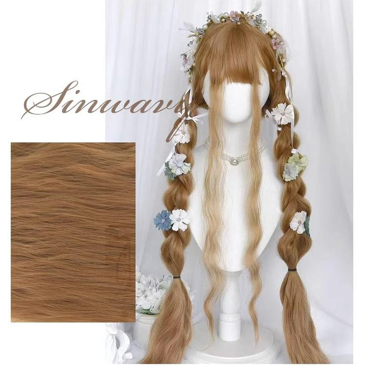 Lolita Wig Extra Long Curly Wig 100CM Multi-color 39342:627652