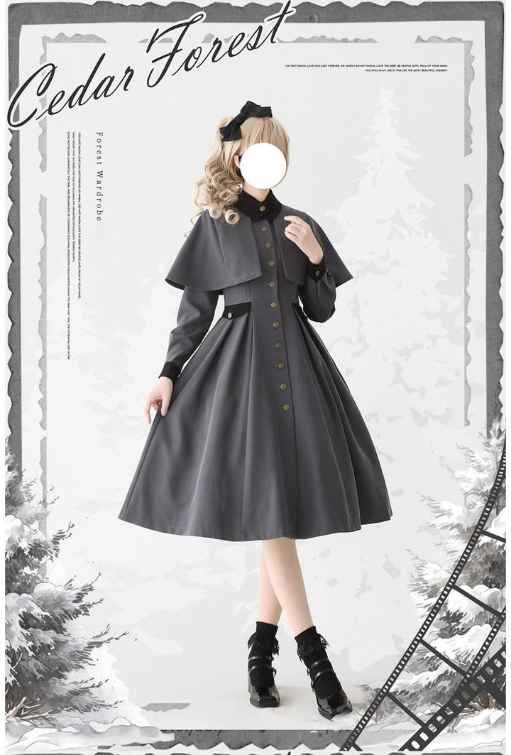 Classic Lolita Dress Forest Wardrobe Elegant Lolita Coat 40942:680884