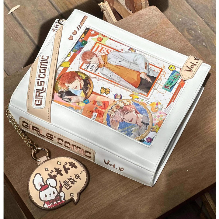 Kawaii Itabag Crossbody Bag Book-shaped Bag 40112:670848