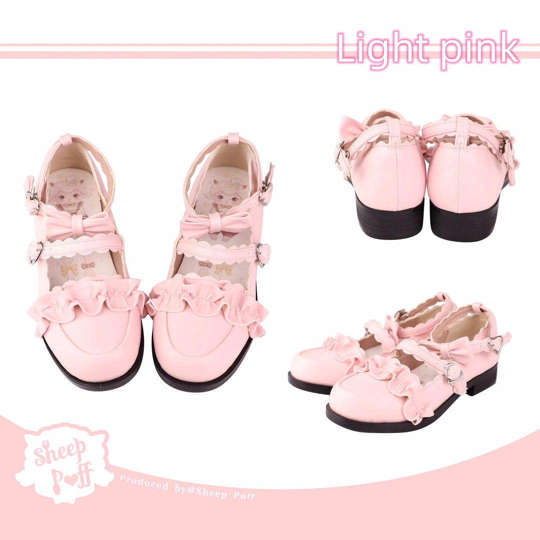 Kawaii Lolita Lace Flat Shoes 12 Colors (34 35 36 37 38 39 40 41) 22828:329452 (34 35 36 37 38 39 40 41) 22828:329452