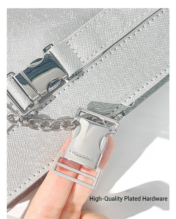 Square Crossbody Itabag, Detachable Chain 43234:779492