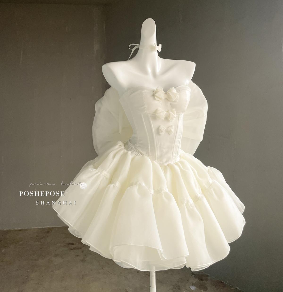 Pink Lolita Dress Corset Dress Princess Dress 36384:540846 36384:540846