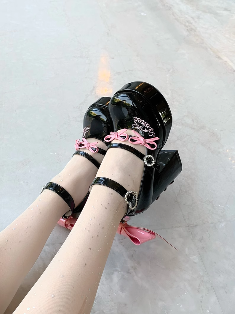 Y2K Shoes High Heels Gyaru High Heel Shoes 37646:608054