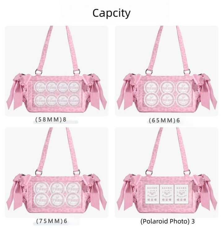 Daily Mini Ita Bag, Clear Window for Dolls & Badges 45427:849561