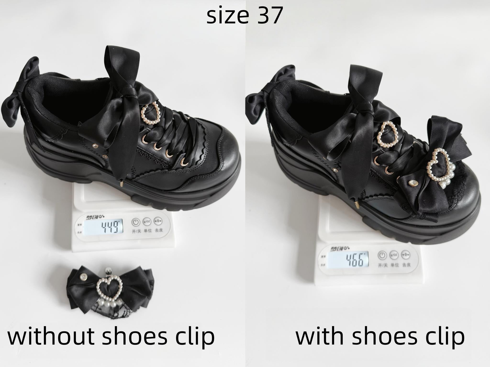 Jirai Kei Platform Shoes, Detachable Shoes Clip – Honey Wardrobe