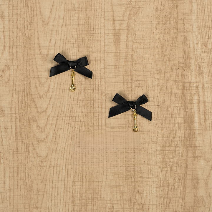 Jirai Kei Hair Clips, Rhinestone Pendant, Cutlery Pendant 44682:829993